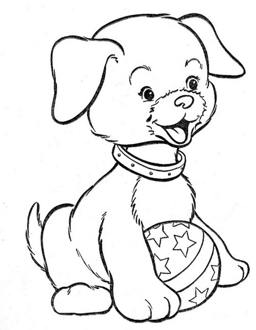 Riscos graciosos (Cute Drawings): Riscos de cães, cachorrinhos (Dogs,  Puppies)